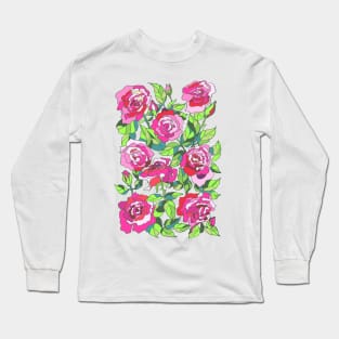 Roses Long Sleeve T-Shirt